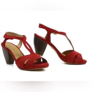 Coclico Yoni in Red Hot Suede